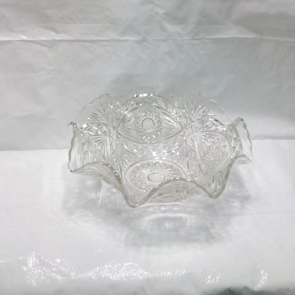 Imperial Roanoke star pattern medium salad bowl